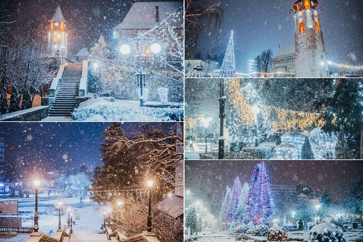 Piatra Neamț, un vis de iarna